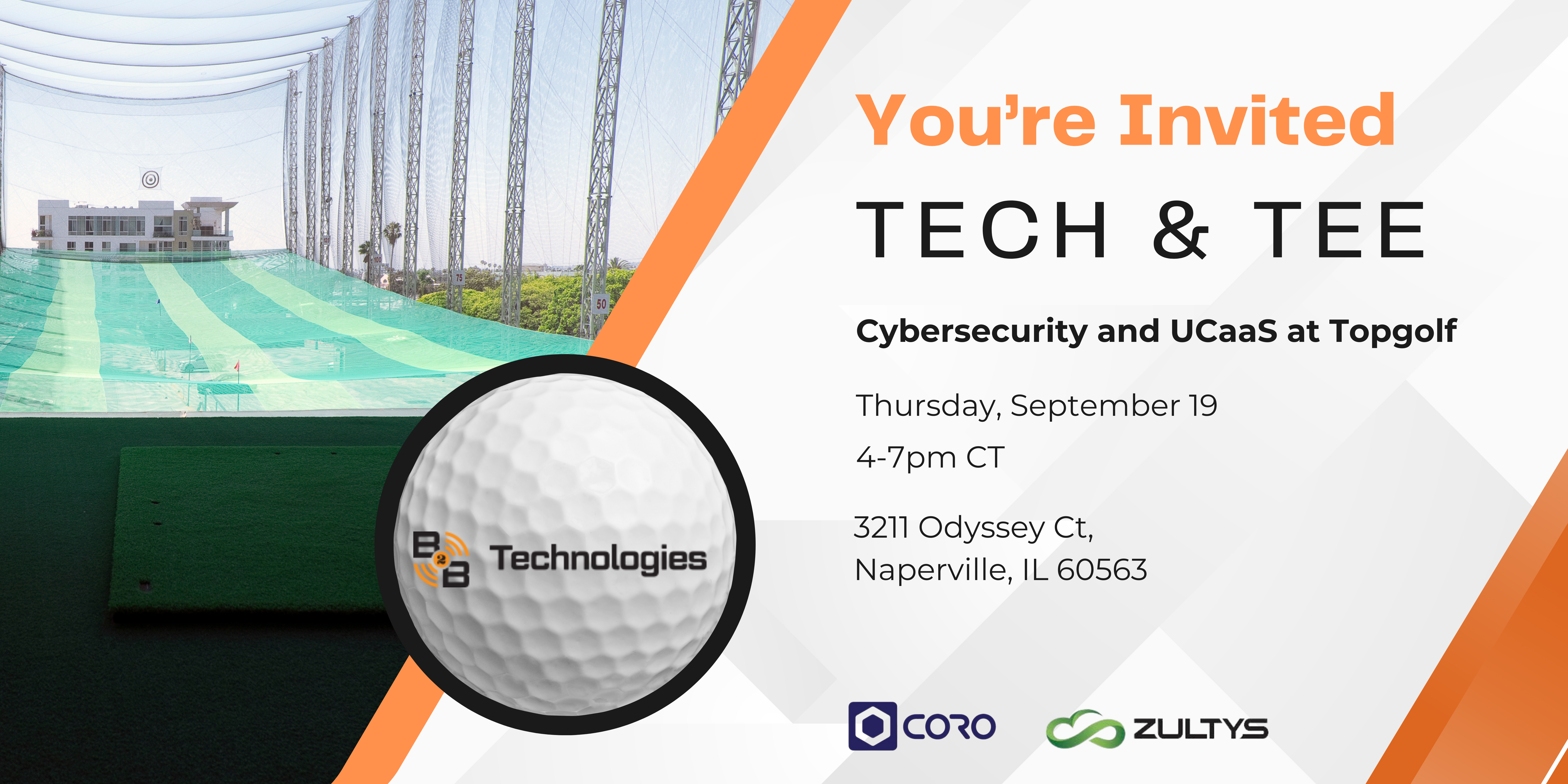  cybersecurity and ucaas at topgolf wednesday june 5 4-7 3211 odyssey ct naperville il, 60564